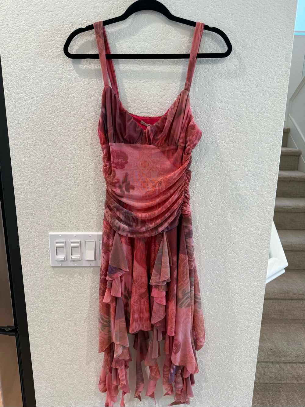 New NWT Urban outfitters Kimchi Blue Ilana Mesh Drapey Mini Dress